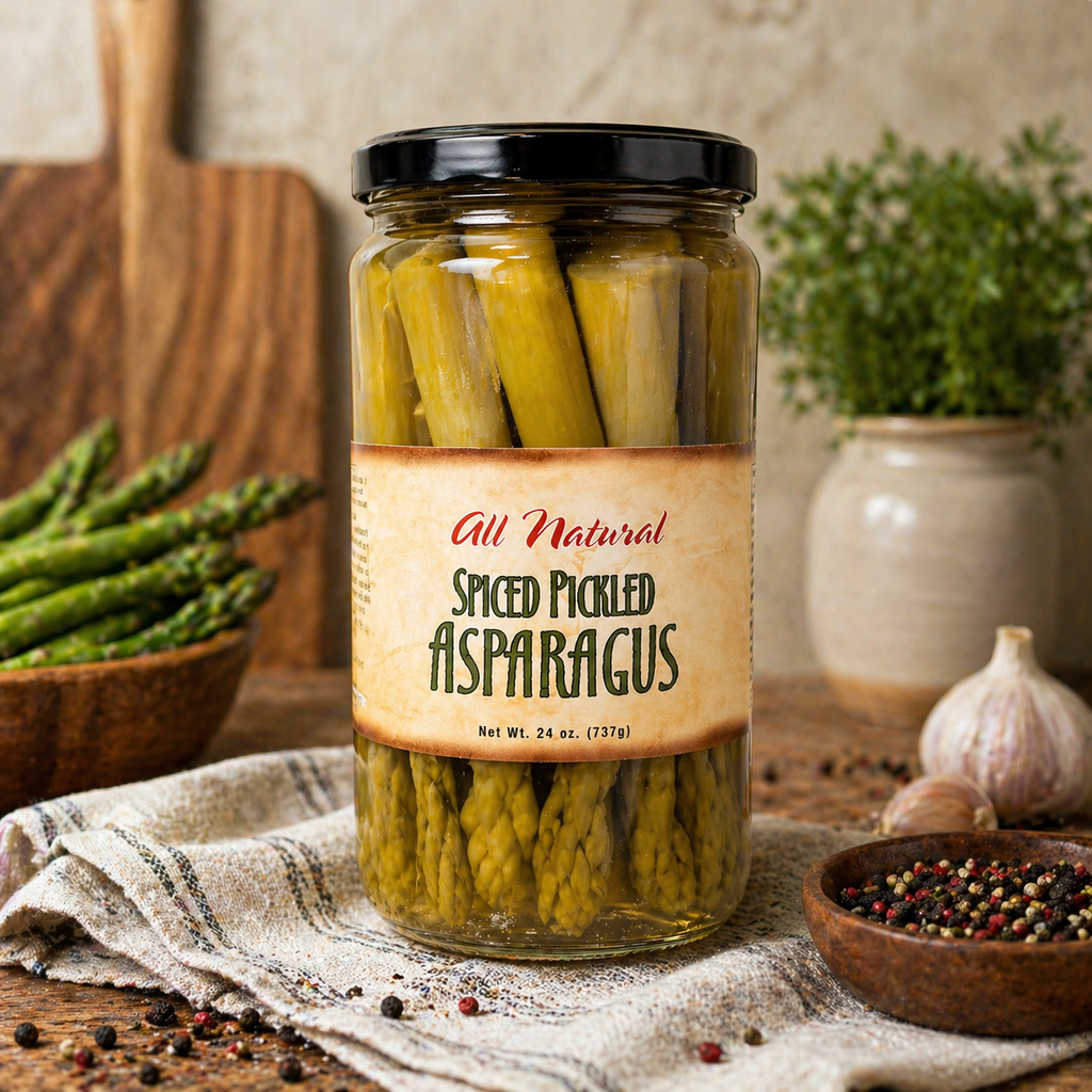 Spiced Pickled Asparagus | Gourmet Pickled Asparagus Spears | Everyday Gourmet