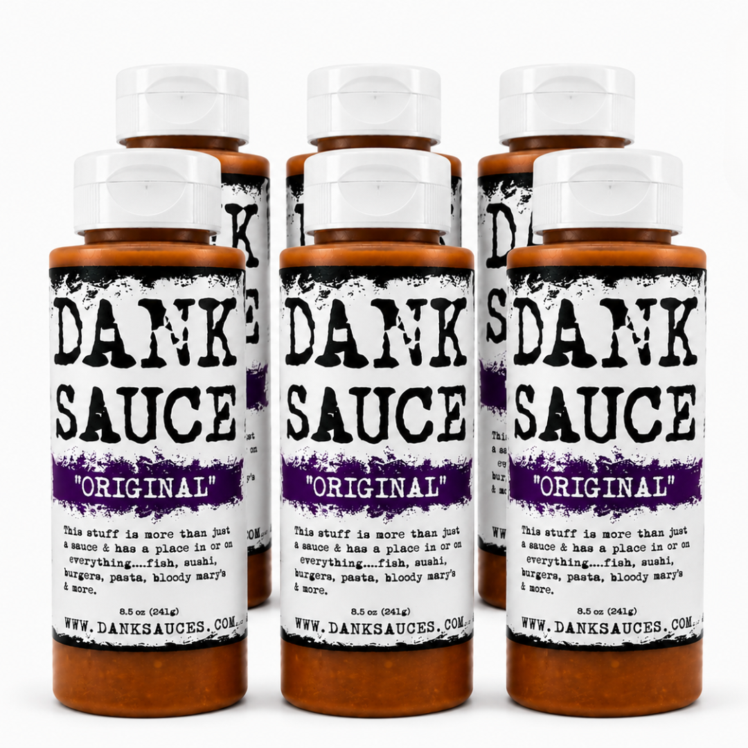 Dank Sauce Gourmet Hot Sauce Bundle Pack | Original, Fat Chili & Nopal Cactus | 3, 6 or 12 Bottles