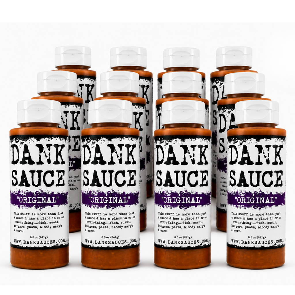 Dank Sauce Gourmet Hot Sauce Bundle Pack | Original, Fat Chili & Nopal Cactus | 3, 6 or 12 Bottles