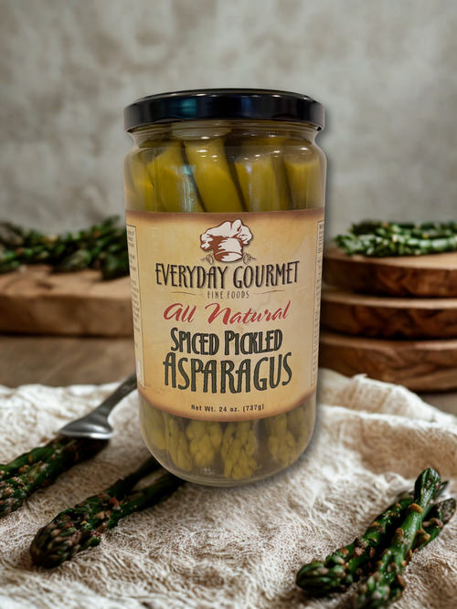 Spiced Pickled Asparagus | Gourmet Pickled Asparagus Spears | Everyday Gourmet