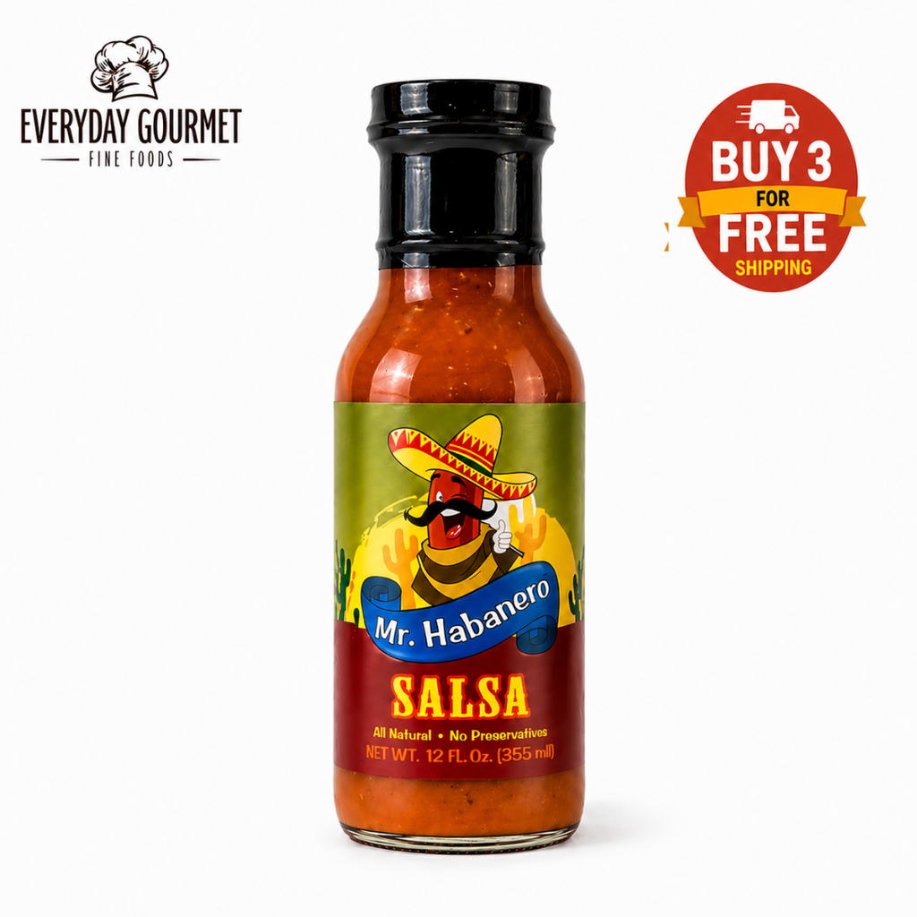Mr. Habanero Finishing Sauce | Gourmet Habanero BBQ & Grilling Sauce | Dank Sauce