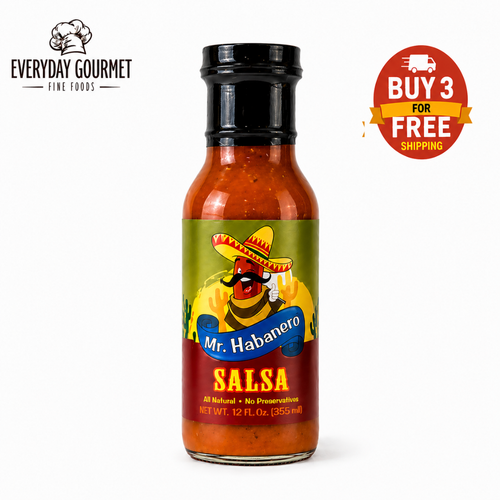Mr. Habanero Finishing Sauce | Gourmet Habanero BBQ & Grilling Sauce | Dank Sauce